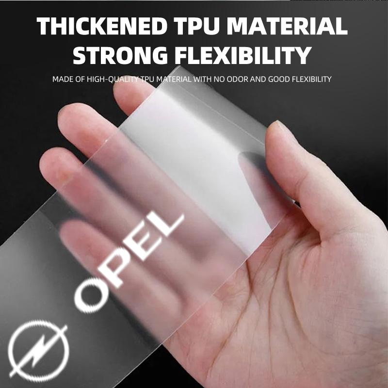 jvzp1 4pcs Car Threshold Sticker Scratch Resistant Transparent Film Protector For Opel Insignia Astra Antara Meriva Zafira H G Corsa