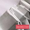 10 шт. крючки для подвешивания штор, кольцо для окон, белый пластиковый крючок для штор, 7 см/8,5 см