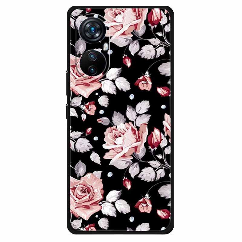 Чехол для Blackview A200 Pro Модный Силиконовый Черный Окрашенный ТПУ Мягкий Чехол для Телефона для Blackview A 200 Pro 6.67 Защитный A200Pro
