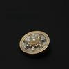 YOKO Sun Pearl Diamond Metal & Fluorescent Double-sided Nylon Coat Decorative Buttons