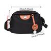 Portable Shell Nylon Crossbody Bag Casual Mobile Phone Bag Simple Messenger Shoulder Bag  Mom