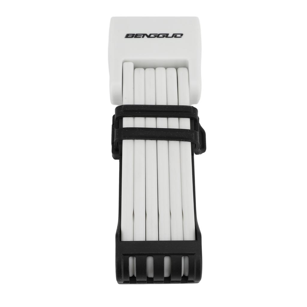 Folding Bike Lock with Keys Mount Alloy Steel Anti Theft High Security Foldable Bike Lock for