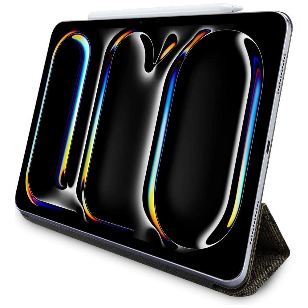 Guess GUFC11PM24PS4SGW iPad Pro 11" M4 2024 / M5 2025 brown Magnetic 4G Big Logo