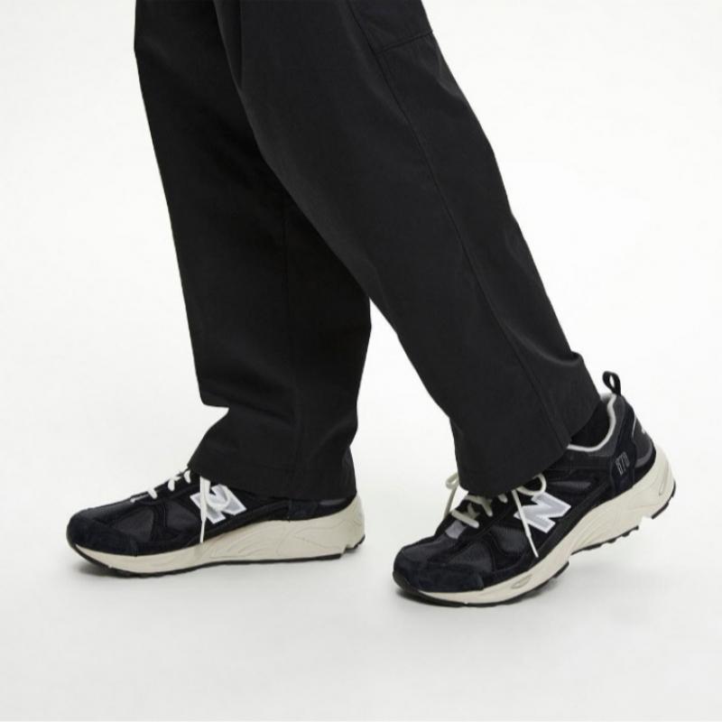 New Balance Прямые брюки из ткани Uni Ess Lqj Nbntf21033 19