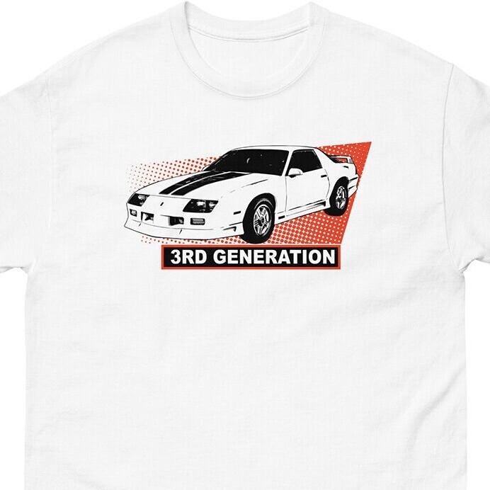 3rd Gen Camaro T-Shirt Mens 80s Sports Car Enthusiast Shirt Retro Design Unisex T-Shirt