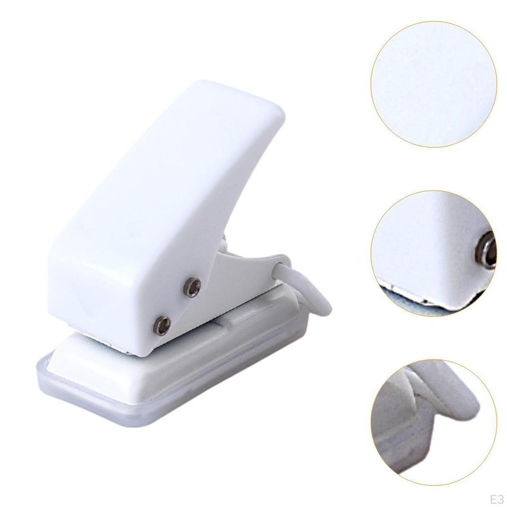 Compact Hole Puncher for Office Use, Reusable Paper Punch Tool Scrapbooking