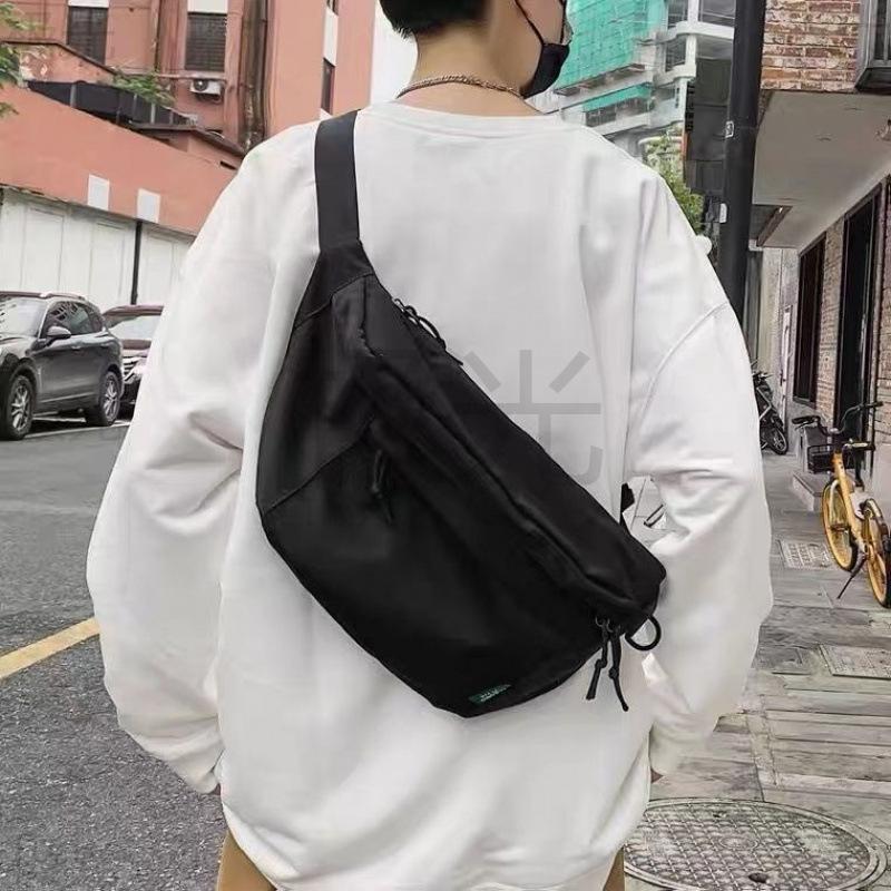 Мужская универсальная сумка через плечо - Большая вместимость, Повседневная нагрудная или поясная сумка, Рюкзак для путешествий, Одноплечевая сумка для спорта или студентов