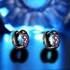 Sace Gems Classic Purple 3A Zircon Earrings for Women Wedding Party Gifts