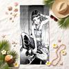 zoey Soft Beach Towel Stylish Beach Pool Towel for Summer Seaside Vacation Travel