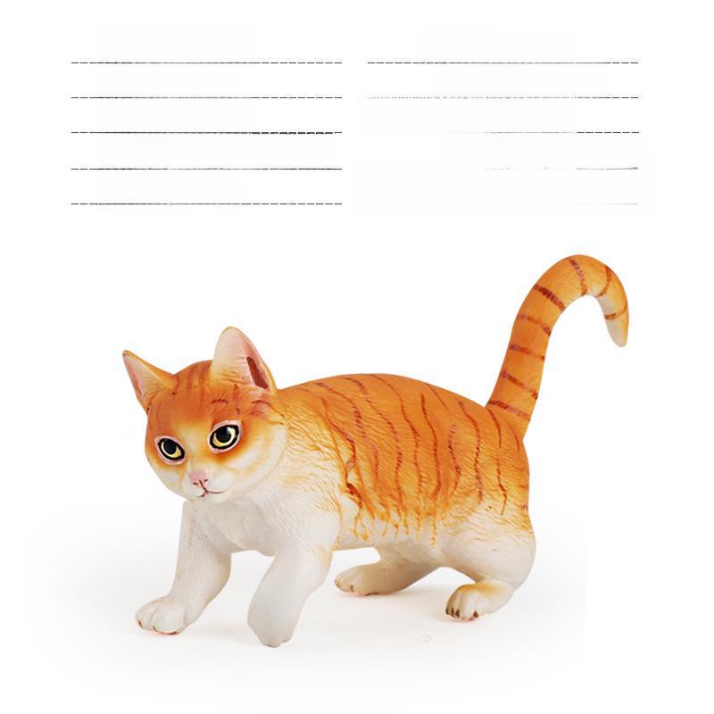 Детский набор игрушек «Черно-белый котенок» — китайские сельские украшения в виде кошечки