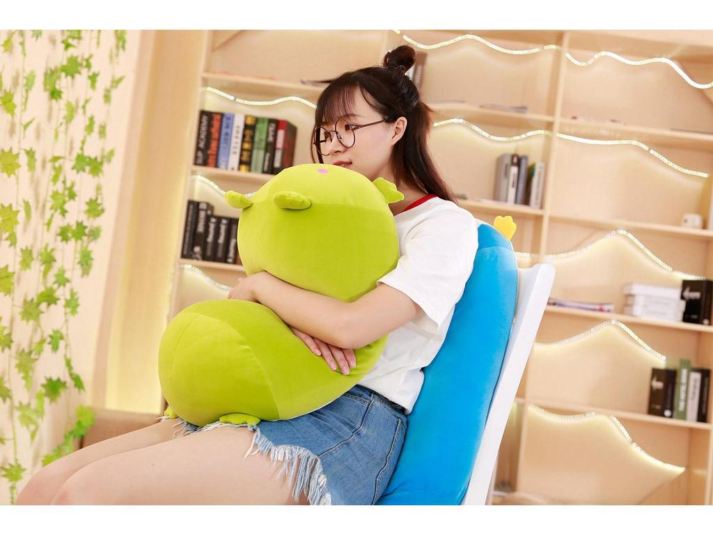 Мягкая плюшевая кукла-подушка в виде мультяшного животного