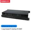Yeren 4-канальный HDMI оптоволоконный приемопередатчик для установки в стойку