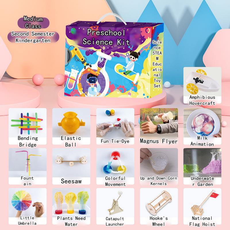 Kid's Science Experiment Kit DIY Craft Toy Set