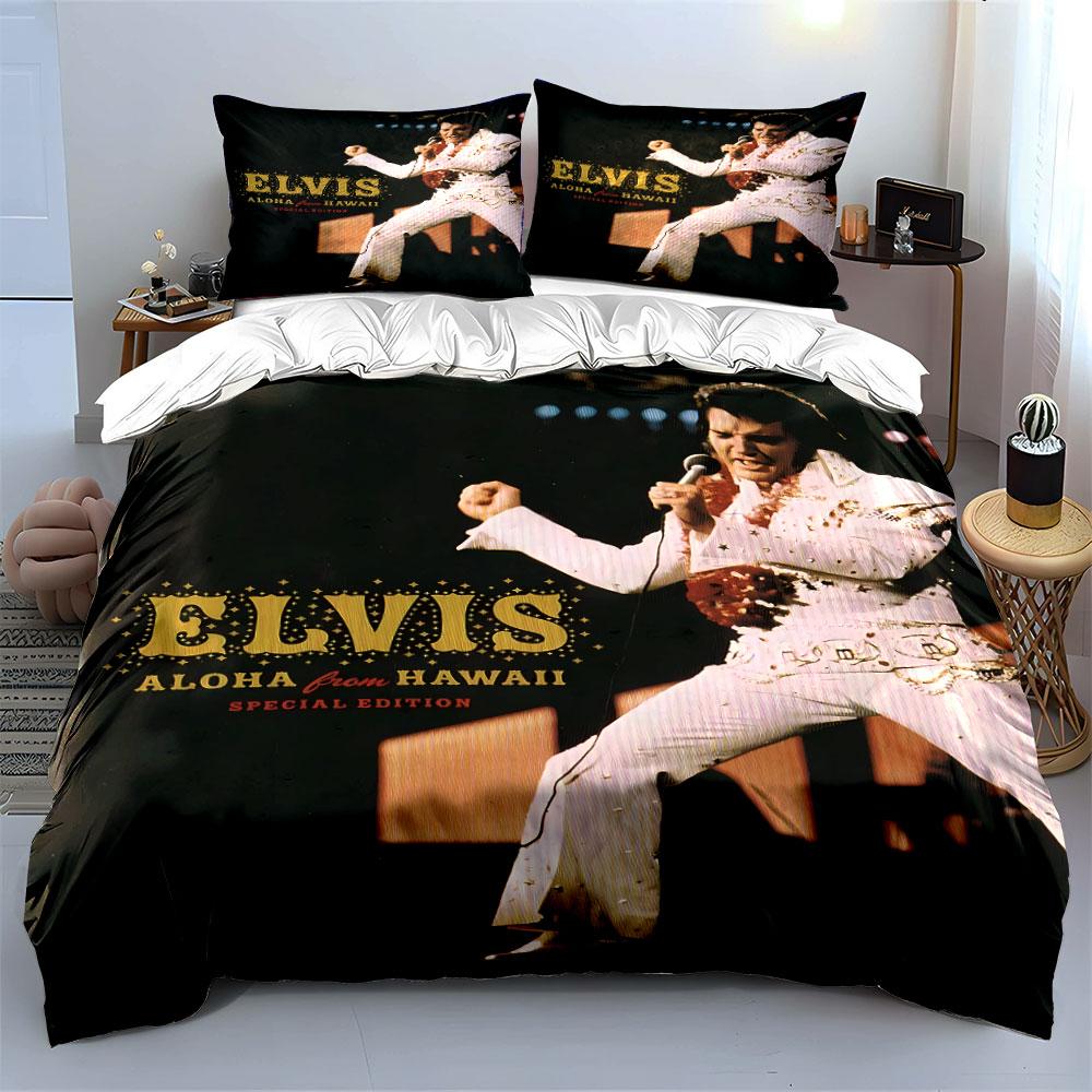 Singer with text overlay. Bedding sets Duvet cover sets Duvet covers Pillowcases(1*Duvet Cover 2*Pillowcases without duvet insert)