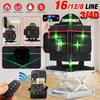 4000mAh IP54 8/12/16  Lines 4D Laser Levels Touched 360 Horizontal and Vertical Cross Super Powerful Self-leveling Green Line Laser Level