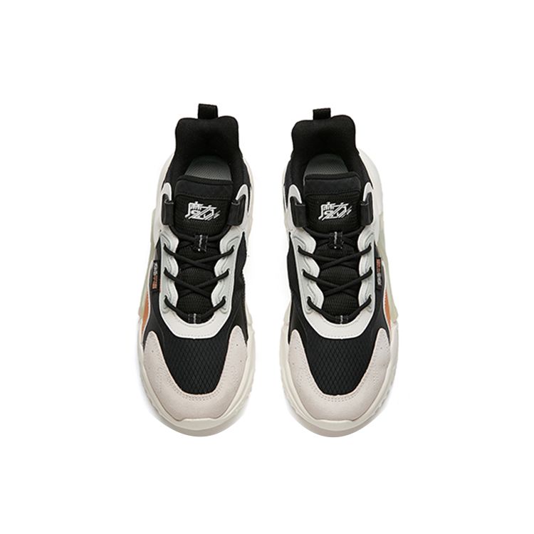 Anta Magic Cube Reject Mediocrity Синтетическая кожаная ткань Нескользящая износостойкая амортизирующая обувь для папы с низким верхом Женские кроссовки 122148808-4