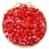 100pcs/Pack 6*9mm Big Shiny Large Hole Acrylic Spacer Beads For Jewelry Making Necklace Bracelet DIY Dreadlock