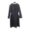 Prada 291367_S181_043 44 Trench Coat Black Cotton/polyester Mens