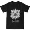 Футболка Him Band Ville Valo Heartagram Love Metal Летняя Уличная Одежда Футболки Трендовая Футболка для Футболок с Коротким Рукавом(1)