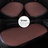 Cross-Border Summer Ice Silk Car Seat Cushion Set - 3-Piece, Cool, No Backrest