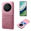 Smartphone Cover For Huawei Mate 60 Pro Dual Card Slots PU Leather PC Phone Case Shell