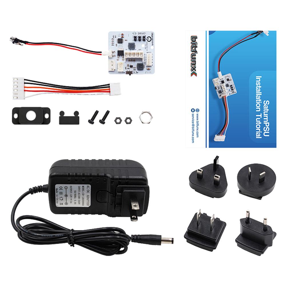 Блок питания игровой консоли с адаптером питания, сменный блок питания консоли, панель питания консоли для Sega SaturnPSU