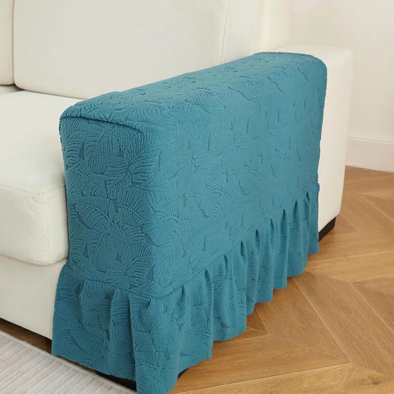 Armrest Covers Thickened Non-Slip Sofa Armrest Protector Universal Soft Warm Furniture Protector for Chair Sofa Couches Recliner