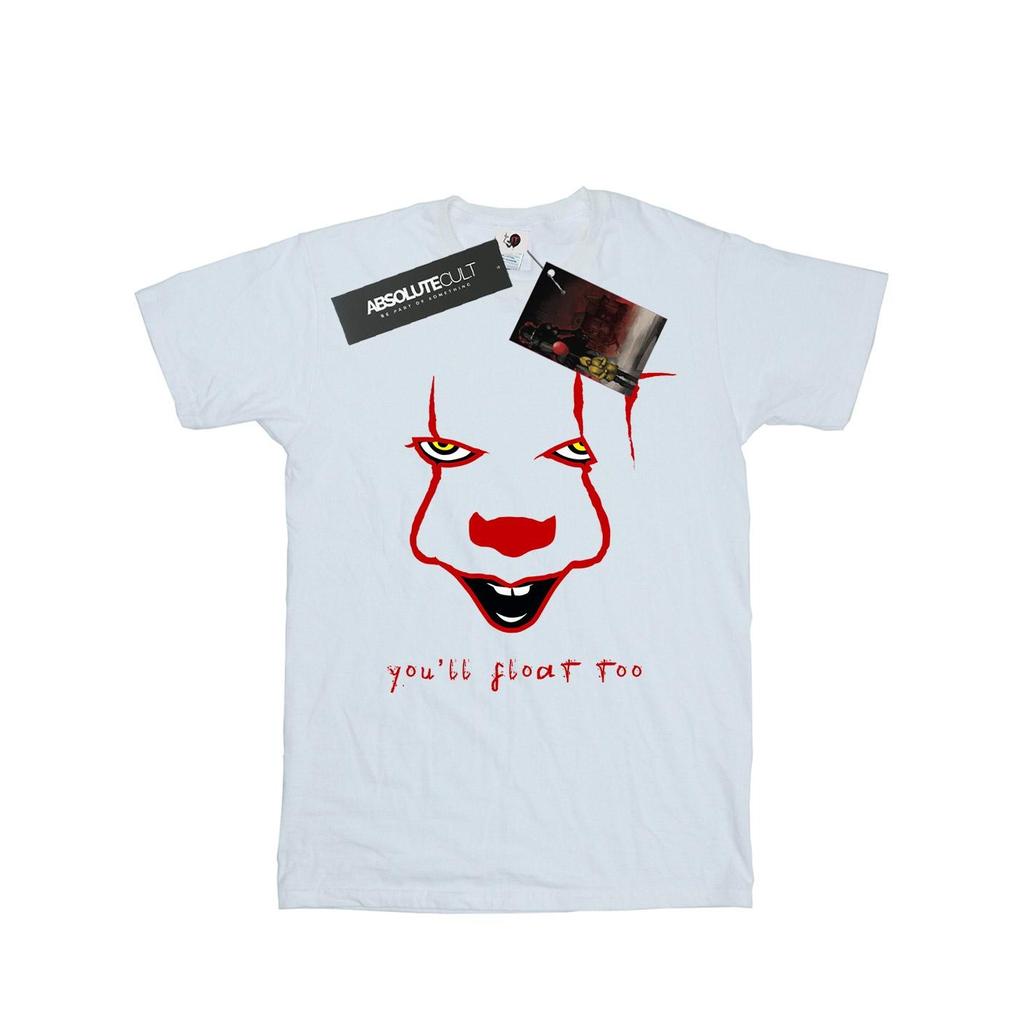 It Womens/Ladies Pennywise Float Cotton Boyfriend T-Shirt