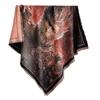 Premium Scarf 140 Square Scarf Wukong Great Sage Autumn and Winter Car Blanket Soft Waxy Shawl Gift