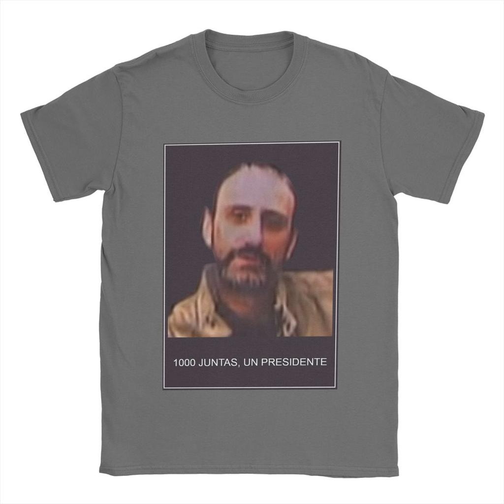 Мужская футболка Хуан стоит 1000 досок Президент Хипстер Хлопковые футболки Футболка с коротким рукавом Круглый вырез Топы С принтом