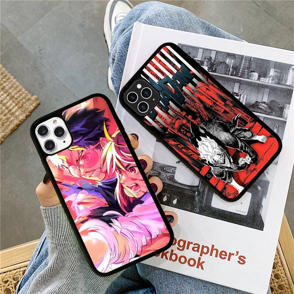 Горячая Фантазия D-DandadanS Аниме Чехол для Телефона PC+TPU Для IPhone 17 16 15 14 13 12 11 Pro Max Plus Кавайный Мультяшный Чехол