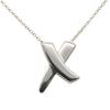 Used TIFFANY&Co. Necklace Kiss Silver925 2.7g Silver Paloma Picasso