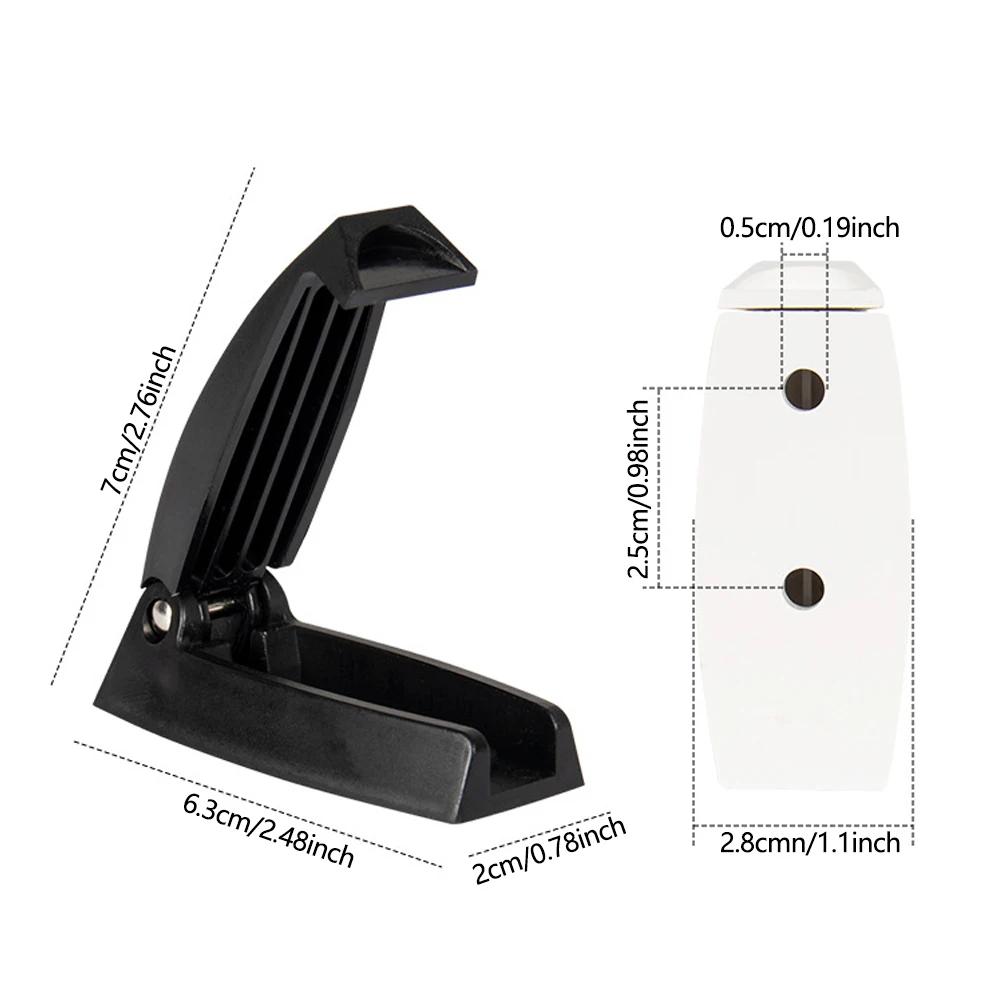 Новый фиксатор-защелка двери для автодома, каравана, грузовика, фургона, багажа для путешествий, аксессуары для RV, прицепа-кемпера, белый ABS, автостайлинг