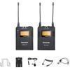 Salamonic UwMIC9 96-channel Digital UHF Wireless Lavalier Microphone System with RX9 Portable Receiver and TX9 Bodypack Transmitter