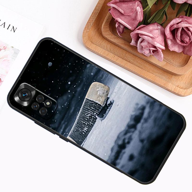 Ice Hockey Rink Case For Xiaomi Redmi Note 12 8 9 10 11 Pro Note 12S 11S 10S 9S 9A 9C 9T 10A 10C 12C Cover