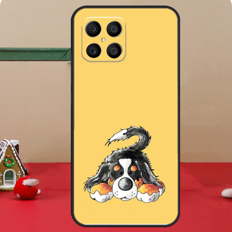 Чехол Бернская горная собака для Honor Magic 8 Pro 6 7 Lite Honor 400 200 50 70 X8c X8b X9a X9b X9c X9d Win RT Coque