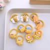 1.5cm Pet Hair Ties Cats Dogs Small Breeds Resin Cartoon Bands Gentle On Fur No Damage