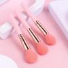 Portable Beginner Blush & Blending Brush - Single Flame Powder Makeup Tool