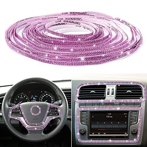 Шикарная отделка автомобиля, самоклеящиеся стразы, автомобильные аксессуары для женщин, автомобильное украшение, внутренняя и внешняя отделка, украшение для приборной панели, наклейки на дверь со стразами