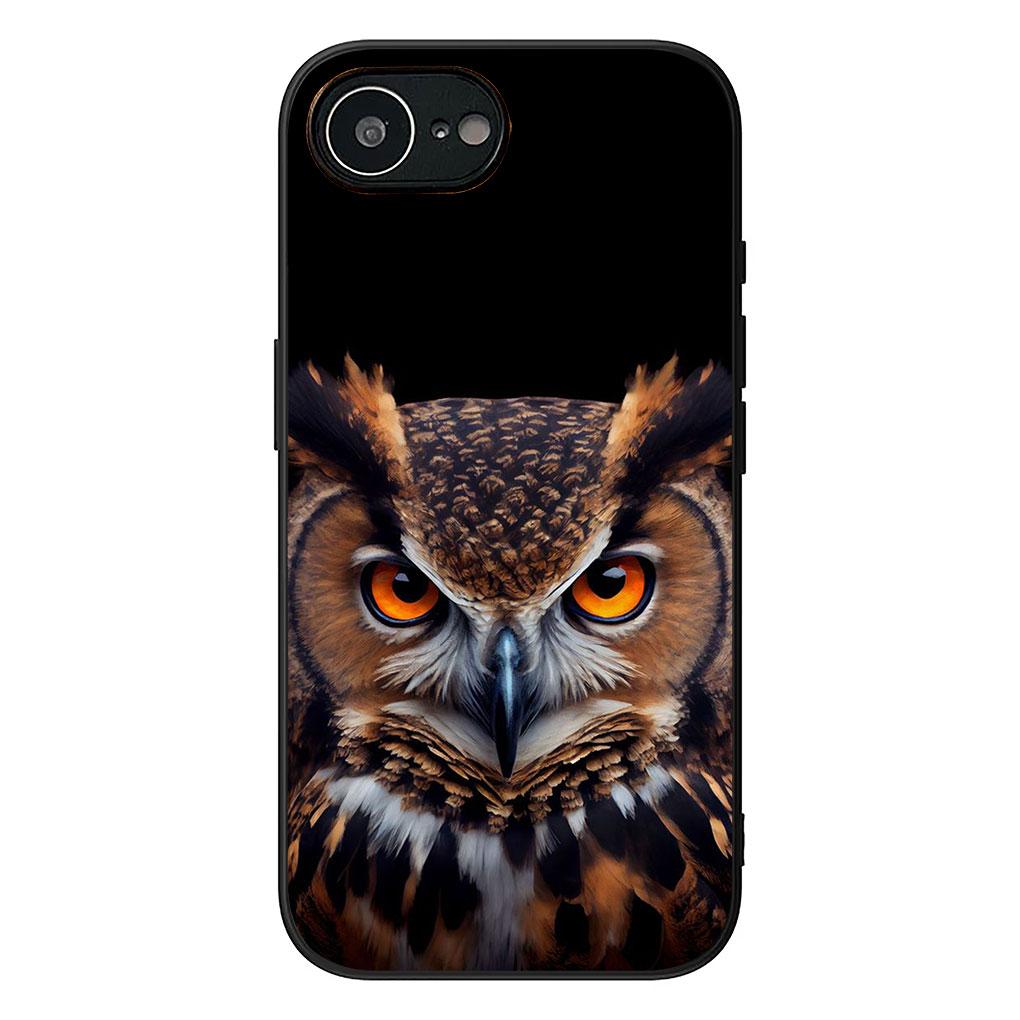 Soft Cover for Samsung Galaxy S22 S21 S20 FE Ultra Plus A35 A36 A55 A37 A33 A34 A57 Coque Phone Case Bird Owl Comics Lovely