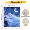 Disney Frozen Princess Elsa sleeping oil painting art kit handmade painting diy home decoration