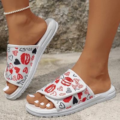 Мода 2024 года, новые туфли, женские тапочки с открытым носком, летние тапочки разных цветов, повседневные тапочки на плоской подошве, удобные тапочки большого размера