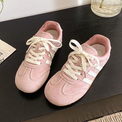 Легкие маленькие белые туфли женская обувь 2025 новая популярная весна и лето универсальные тренировочные туфли Форреста Гампа спортивная и повседневная обувь на платформе