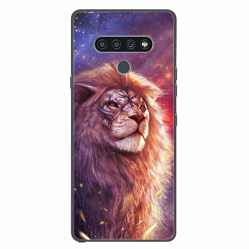 Чехол для LG K41s k51s Силиконовый Мягкий Модный Животное Задняя крышка для LG Q70 Q60 Чехол Защита на для LGQ60 K 51S Мультяшный Чехол-сумка для телефона
