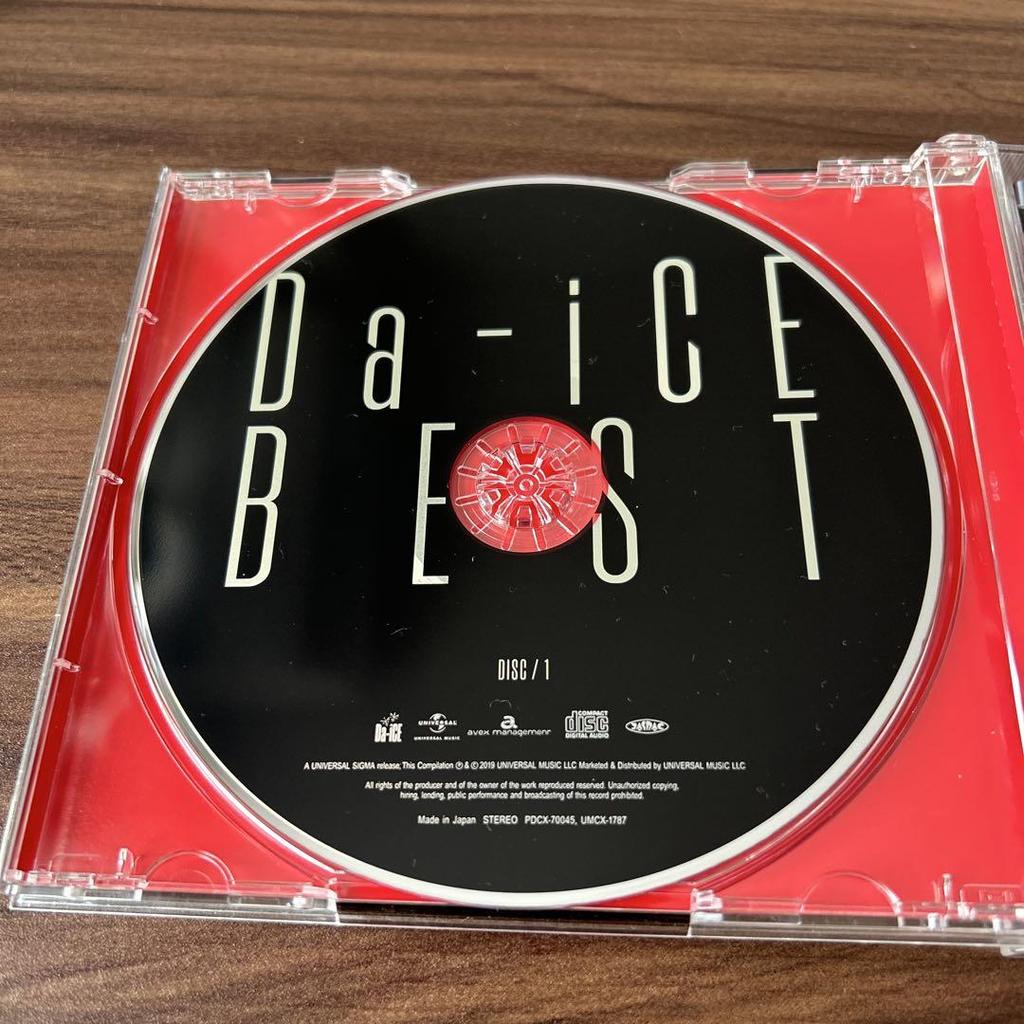 [USED] Da-iCE BEST First Limited Edition A