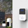 Household Wireless Doorbell Wireless Communication Waterproof, Battery Free, And Wiring Free