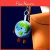 Cartoon Plush Earth Keychain With Soft Short Plush For Travel Bags And Accessories