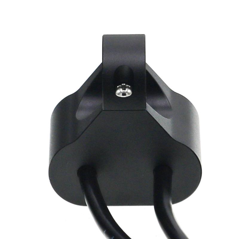 LMoDri Кнопка переключения мотоцикла из алюминиевого сплава Ручной возврат Кнопка самовозврата Светодиодная лампа Управление лампой с ЧПУ