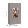 300 Pockets Photo Storage Book Slip-in Family Album Creative 4R6 Linen Photo Album  Graduation