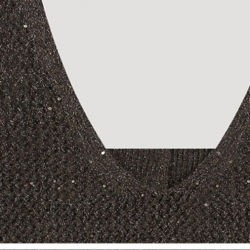  She S miss Блестящий трикотажный жилет SSkvto42530 BR